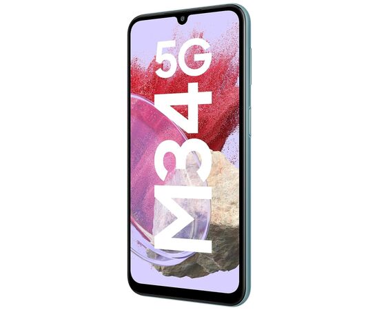 Мобільний телефон Samsung Galaxy M34 5G 8/128GB Blue (SM-M346BZBGSEK), зображення 2 Мобільний телефон Samsung Galaxy M34 5G 8/128GB Blue (SM-M346BZBGSEK), зображення 2