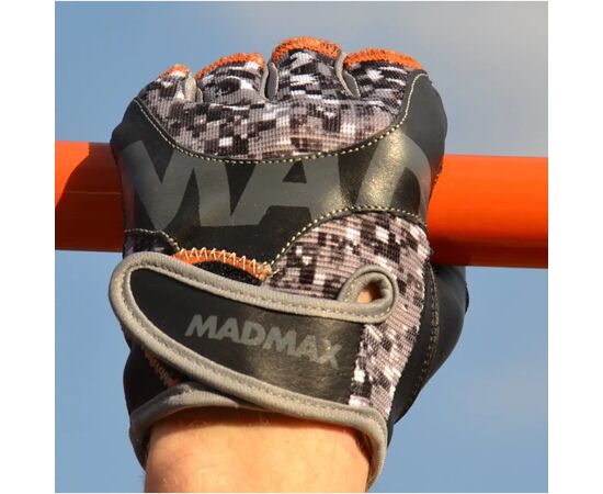 Перчатки для фитнеса MadMax MFG-831 Mti 83.1 Grey/Digital Camo L (MFG-831_L), изображение 9 Перчатки для фитнеса MadMax MFG-831 Mti 83.1 Grey/Digital Camo L (MFG-831_L), изображение 9