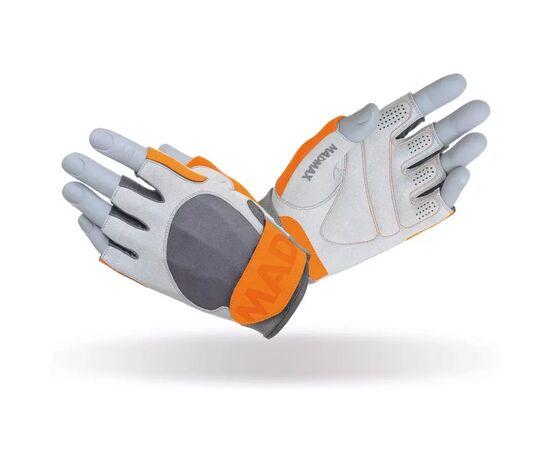 Перчатки для фитнеса MadMax MFG-850 Crazy Grey/Orange L (MFG-850_L)