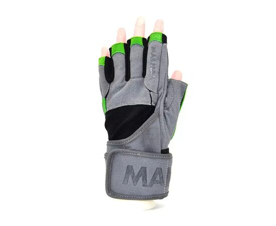 Перчатки для фитнеса MadMax MFG-860 Wild Grey/Green L (MFG-860_L), изображение 2 Перчатки для фитнеса MadMax MFG-860 Wild Grey/Green L (MFG-860_L), изображение 2
