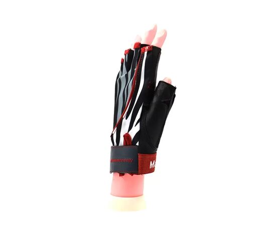 Перчатки для фитнеса MadMax MFG-911 Nine-eleven Zebra BW Zebra M (MFG-911-ZEB_M), изображение 3 Перчатки для фитнеса MadMax MFG-911 Nine-eleven Zebra BW Zebra M (MFG-911-ZEB_M), изображение 3