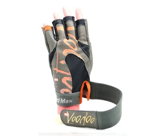 Перчатки для фитнеса MadMax MFG-921 Voodoo Light Grey/Orange M (MFG-921-ORG_M), изображение 2 Перчатки для фитнеса MadMax MFG-921 Voodoo Light Grey/Orange M (MFG-921-ORG_M), изображение 2