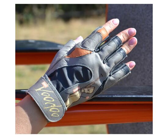 Перчатки для фитнеса MadMax MFG-921 Voodoo Light Grey/Orange M (MFG-921-ORG_M), изображение 5 Перчатки для фитнеса MadMax MFG-921 Voodoo Light Grey/Orange M (MFG-921-ORG_M), изображение 5