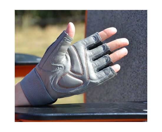 Перчатки для фитнеса MadMax MFG-921 Voodoo Light Grey/Orange M (MFG-921-ORG_M), изображение 6 Перчатки для фитнеса MadMax MFG-921 Voodoo Light Grey/Orange M (MFG-921-ORG_M), изображение 6