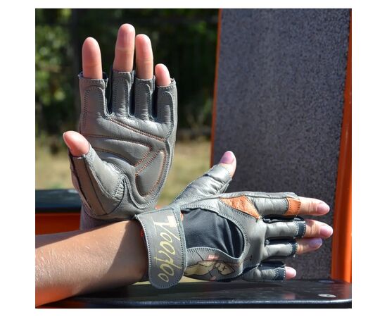 Перчатки для фитнеса MadMax MFG-921 Voodoo Light Grey/Orange M (MFG-921-ORG_M), изображение 7 Перчатки для фитнеса MadMax MFG-921 Voodoo Light Grey/Orange M (MFG-921-ORG_M), изображение 7