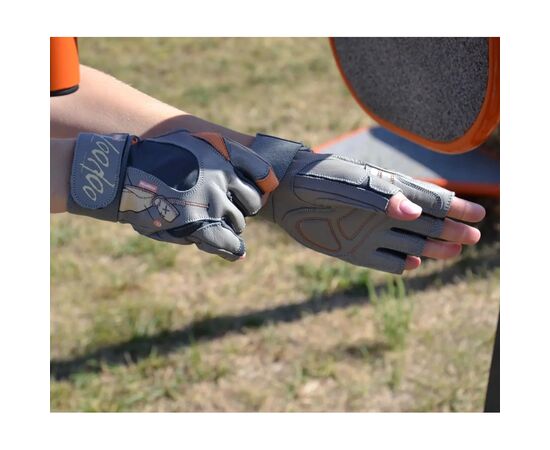 Перчатки для фитнеса MadMax MFG-921 Voodoo Light Grey/Orange M (MFG-921-ORG_M), изображение 9 Перчатки для фитнеса MadMax MFG-921 Voodoo Light Grey/Orange M (MFG-921-ORG_M), изображение 9