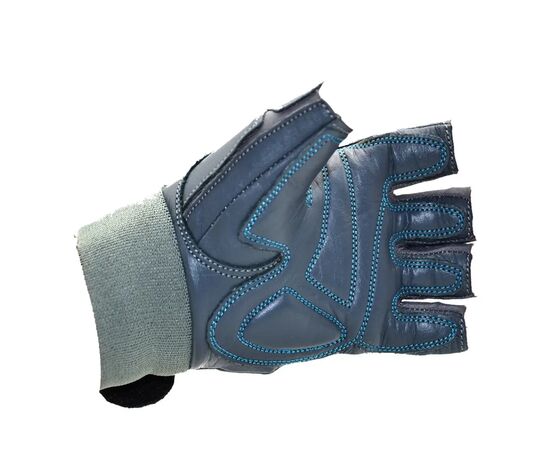 Перчатки для фитнеса MadMax MFG-921 Voodoo Mid Grey/Light blue M (MFG-921-BLU_M), изображение 3 Перчатки для фитнеса MadMax MFG-921 Voodoo Mid Grey/Light blue M (MFG-921-BLU_M), изображение 3
