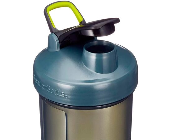 Шейкер спортивный BlenderBottle Pro45 1270ml Grey/Green (Pro_45Grey/Green), изображение 4 Шейкер спортивный BlenderBottle Pro45 1270ml Grey/Green (Pro_45Grey/Green), изображение 4