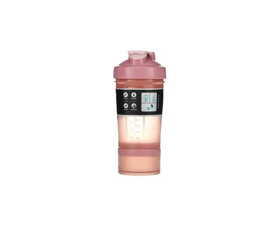 Шейкер спортивный BlenderBottle ProStak 22oz/650ml з 2-ма контейнерами Rose Pink (PS 22oz Rose_Pink), изображение 7