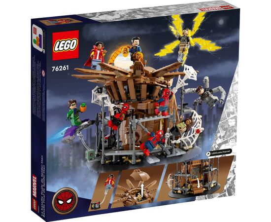 Конструктор LEGO Marvel Решающий бой Человека-Паука 900 деталей (76261), изображение 7 Конструктор LEGO Marvel Решающий бой Человека-Паука 900 деталей (76261), изображение 7