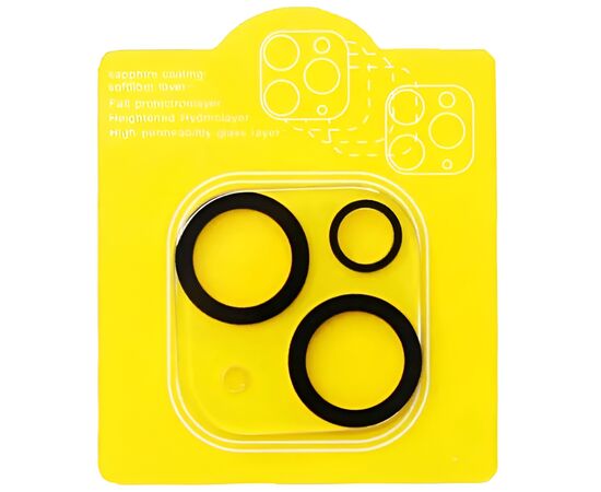 Скло захисне BeCover Apple iPhone 15 Black (709715), зображення 4 Скло захисне BeCover Apple iPhone 15 Black (709715), зображення 4