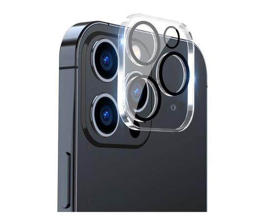 Стекло защитное BeCover Apple iPhone 15 Pro Black (709717)
