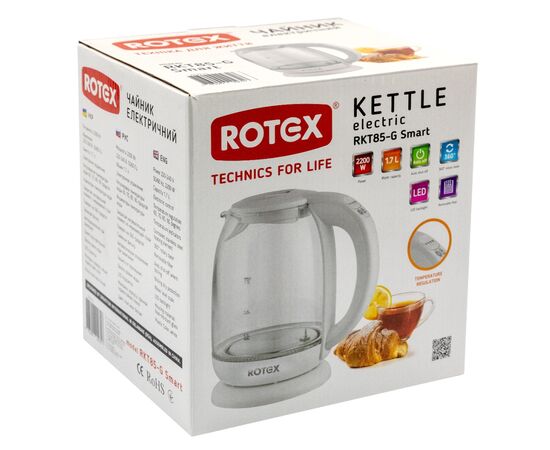 Электрочайник Rotex RKT85-G Smart, изображение 10 Электрочайник Rotex RKT85-G Smart, изображение 10
