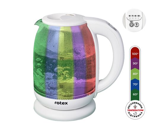 Электрочайник Rotex RKT85-G Smart, изображение 9 Электрочайник Rotex RKT85-G Smart, изображение 9