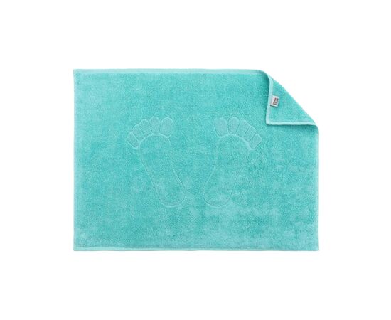 Полотенце Ardesto для ног махровое Benefit 100% хлопок аква 50х70 см (ART2457SA), изображение 7