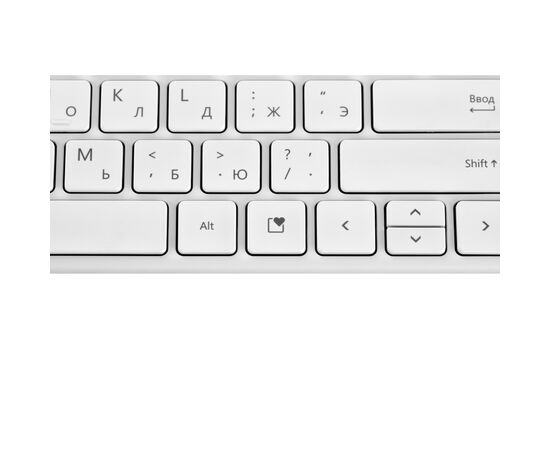 Клавіатура Microsoft Designer Compact Bluetooth Glacier White (21Y-00041), зображення 6 Клавіатура Microsoft Designer Compact Bluetooth Glacier White (21Y-00041), зображення 6
