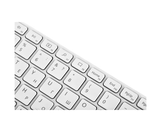 Клавіатура Microsoft Designer Compact Bluetooth Glacier White (21Y-00041), зображення 7 Клавіатура Microsoft Designer Compact Bluetooth Glacier White (21Y-00041), зображення 7
