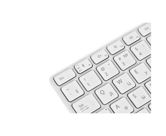 Клавіатура Microsoft Designer Compact Bluetooth Glacier White (21Y-00041), зображення 8 Клавіатура Microsoft Designer Compact Bluetooth Glacier White (21Y-00041), зображення 8