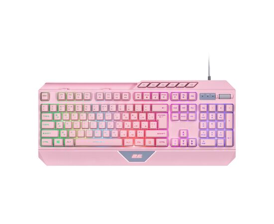 Клавиатура 2E Gaming KG315 RGB USB UA Pink (2E-KG315UPK)