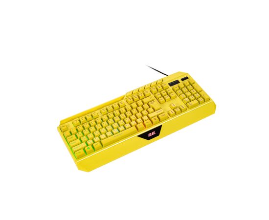 Клавиатура 2E Gaming KG315 RGB USB UA Yellow (2E-KG315UYW), изображение 5 Клавиатура 2E Gaming KG315 RGB USB UA Yellow (2E-KG315UYW), изображение 5