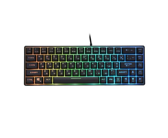 Клавиатура 2E Gaming KG345 RGB 68key USB UA Transparent (2E-KG345TR)