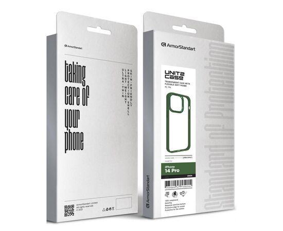 Чохол до мобільного телефона Armorstandart UNIT2 Apple iPhone 14 Pro Green (ARM69947), зображення 5 Чохол до мобільного телефона Armorstandart UNIT2 Apple iPhone 14 Pro Green (ARM69947), зображення 5