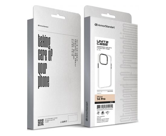 Чохол до мобільного телефона Armorstandart UNIT2 Apple iPhone 14 Pro White (ARM69945), зображення 5 Чохол до мобільного телефона Armorstandart UNIT2 Apple iPhone 14 Pro White (ARM69945), зображення 5