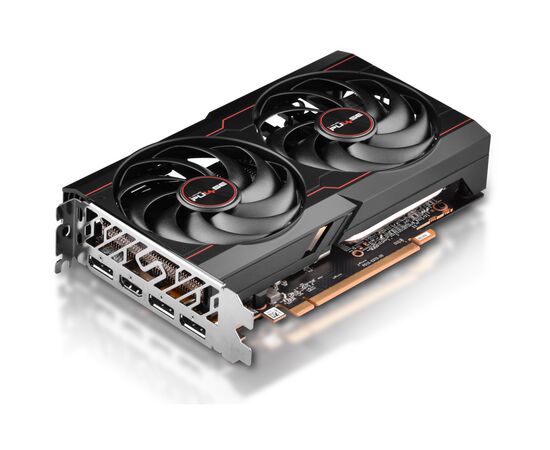 Видеокарта Sapphire Radeon RX 6600 8Gb PULSE DUAL (11310-01-20G), изображение 2 Видеокарта Sapphire Radeon RX 6600 8Gb PULSE DUAL (11310-01-20G), изображение 2