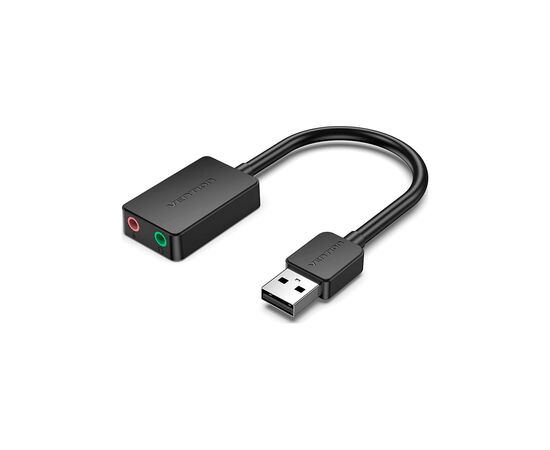 Звукова плата Vention Audio USB 2х3,5 мм jack 0.15m (CDYB0)