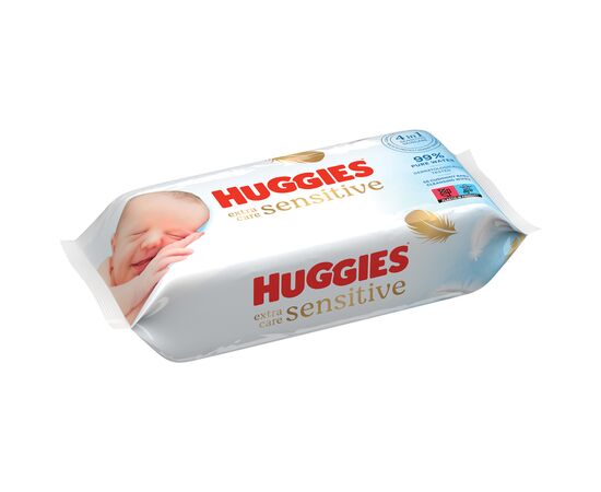 Детские влажные салфетки Huggies Pure Extra Care 56шт (5029053568706), изображение 2 Детские влажные салфетки Huggies Pure Extra Care 56шт (5029053568706), изображение 2