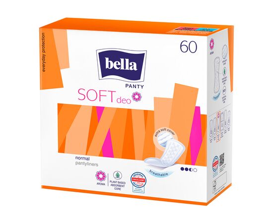 Ежедневные прокладки Bella Panty Soft 50+10 шт. (5900516312008)