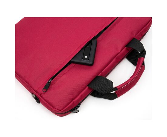 Сумка для ноутбука Vinga 15.6" NB1502 Burgundy, white print (NB1502UWBY), изображение 6 Сумка для ноутбука Vinga 15.6" NB1502 Burgundy, white print (NB1502UWBY), изображение 6