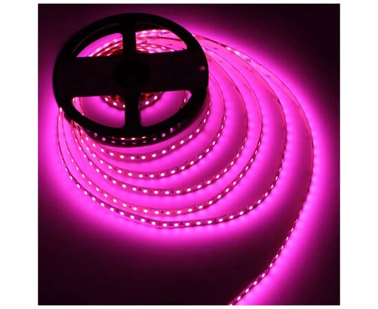 Светодиодная лента LED-STIL 9,6 Вт/м 2835 120 диодов IP33 12 Вольт 100 lm Розовый цвет свечения (DFN2835-120A-IP33-P)