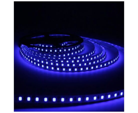 Светодиодная лента LED-STIL 9,6 Вт/м 2835 120 диодов IP33 12 Вольт 130 lm СИНИЙ цвет свечения (DFN2835-120A-IP33-B), изображение 4 Светодиодная лента LED-STIL 9,6 Вт/м 2835 120 диодов IP33 12 Вольт 130 lm СИНИЙ цвет свечения (DFN2835-120A-IP33-B), изображение 4