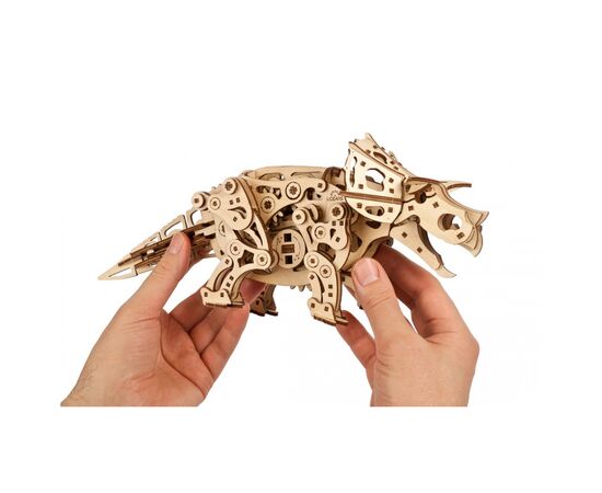 Конструктор Ugears Трицератопс (6337517), изображение 7 Конструктор Ugears Трицератопс (6337517), изображение 7