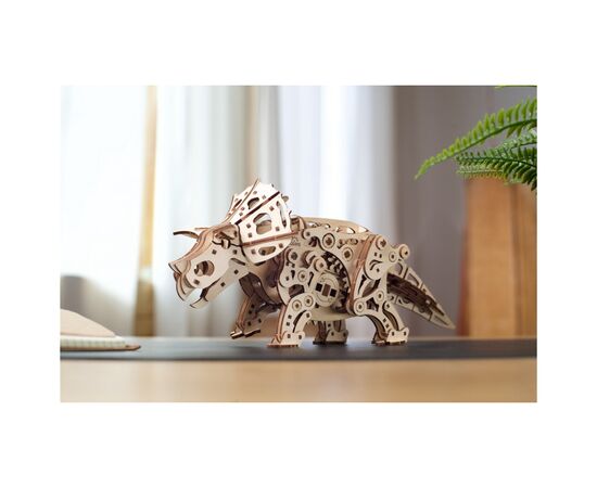 Конструктор Ugears Трицератопс (6337517), изображение 8 Конструктор Ugears Трицератопс (6337517), изображение 8