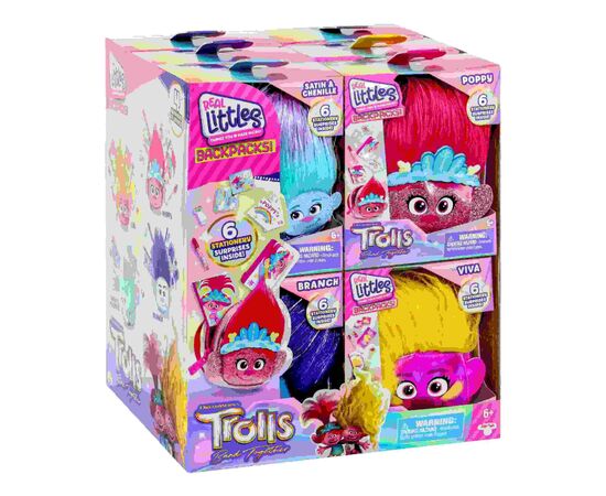 Ігровий набір Moose сюрприз REAL LITTLES S1 TROLLS BP (25426)