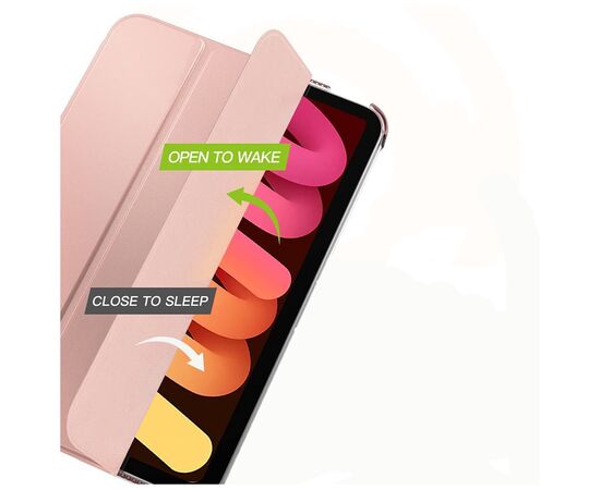 Чехол для планшета BeCover Tri Fold Hard Apple iPad Air 5 (2022) 10.9" Pink (709664), изображение 5 Чехол для планшета BeCover Tri Fold Hard Apple iPad Air 5 (2022) 10.9" Pink (709664), изображение 5