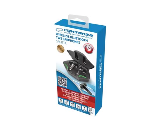 Наушники Esperanza Earphones Sagitta (EH231K), изображение 6 Наушники Esperanza Earphones Sagitta (EH231K), изображение 6