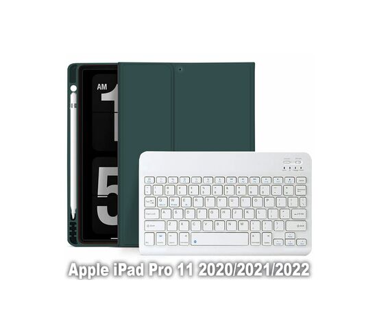 Чохол до планшета BeCover with Keyboard Apple iPad Pro 11 2020/2021/2022 Dark Green (709680)