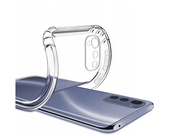 Чехол для мобильного телефона BeCover Anti-Shock Motorola Moto E32s Clear (709826), изображение 4