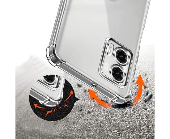 Чехол для мобильного телефона BeCover Anti-Shock Motorola Moto G73 Clear (709827), изображение 6