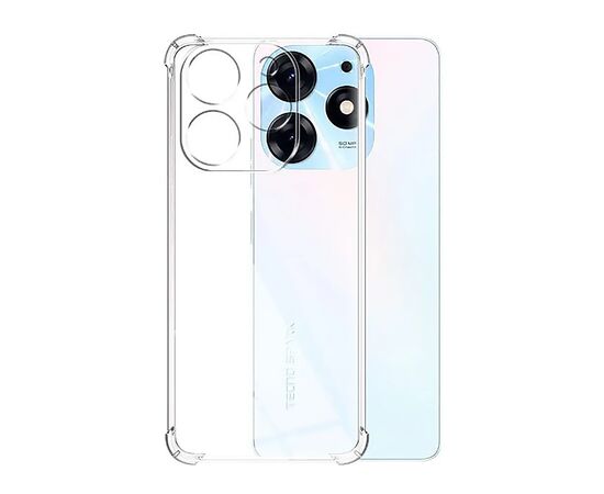 Чохол до мобільного телефона BeCover Anti-Shock Tecno Spark 10 Pro (KI7) Clear (709831)