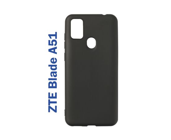 Чохол до мобільного телефона BeCover ZTE Blade A51 Black (706939)