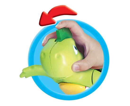 Игрушка для ванной Tomy Поющая черепашка (2712), изображение 3 Игрушка для ванной Tomy Поющая черепашка (2712), изображение 3