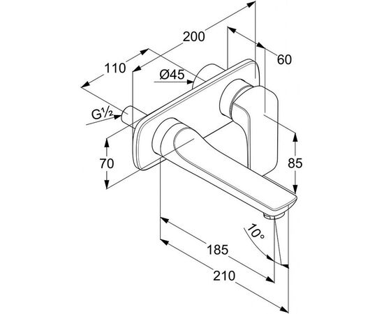Смеситель KLUDI AMEO (412440575), изображение 2 Смеситель KLUDI AMEO (412440575), изображение 2
