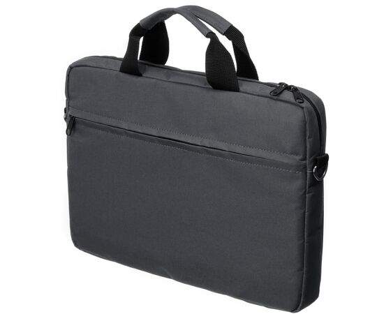 Сумка для ноутбука Vinga 15.6" NB1502 Gray, black print (NB1502UBGY), изображение 2 Сумка для ноутбука Vinga 15.6" NB1502 Gray, black print (NB1502UBGY), изображение 2