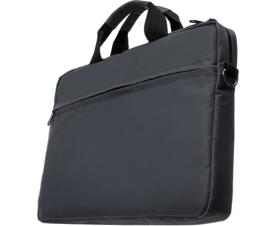 Сумка для ноутбука Vinga 15.6" NB1502 Gray, black print (NB1502UBGY), изображение 3 Сумка для ноутбука Vinga 15.6" NB1502 Gray, black print (NB1502UBGY), изображение 3