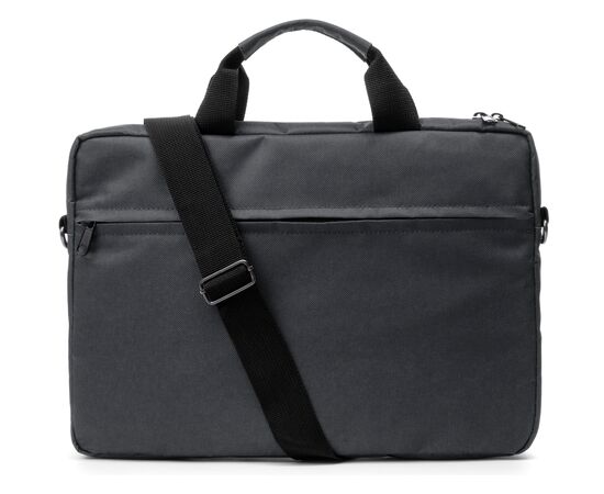 Сумка для ноутбука Vinga 15.6" NB1502 Gray, black print (NB1502UBGY), изображение 5 Сумка для ноутбука Vinga 15.6" NB1502 Gray, black print (NB1502UBGY), изображение 5