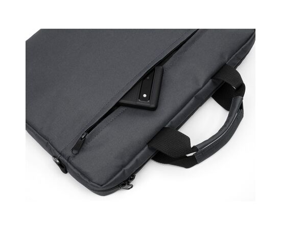 Сумка для ноутбука Vinga 15.6" NB1502 Gray, black print (NB1502UBGY), изображение 6 Сумка для ноутбука Vinga 15.6" NB1502 Gray, black print (NB1502UBGY), изображение 6